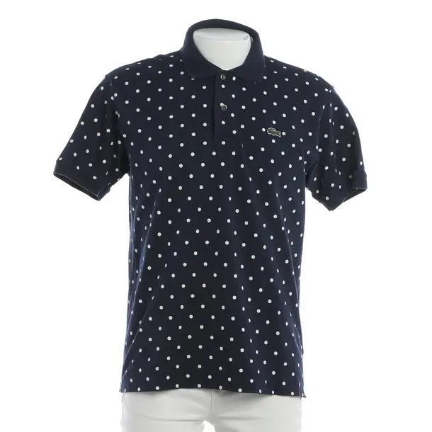 Poloshirt, in Blau, Baumwolle, Lacoste