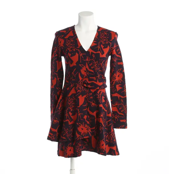 Dress, in Red, Polyamide, Kenzo
