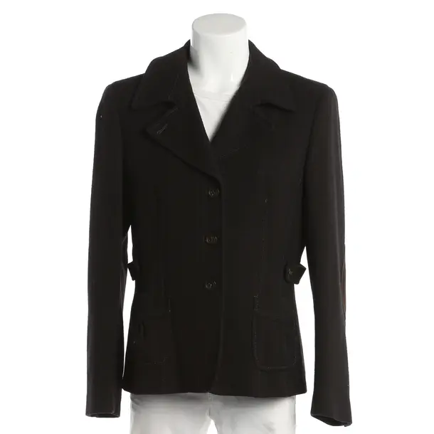 Blazer, in Black, Wool, Max Mara