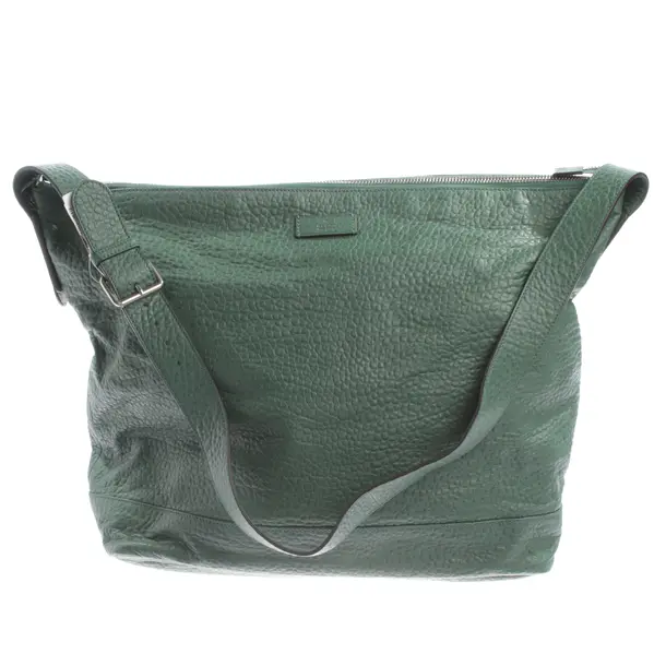 Schultertasche, in Grün, Leder, Gucci