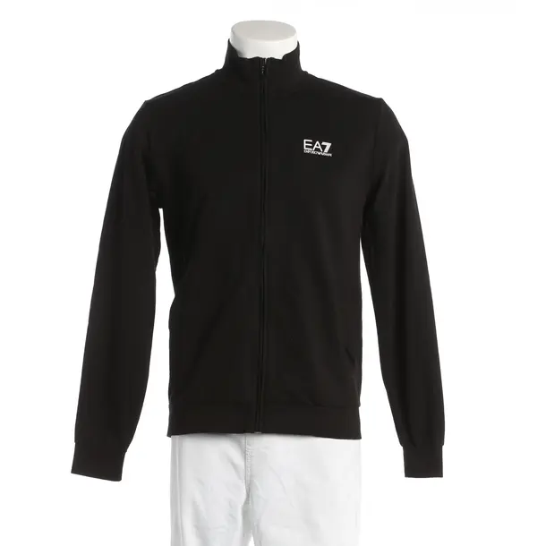 Sweatjacke, in Schwarz, Baumwolle, Emporio Armani