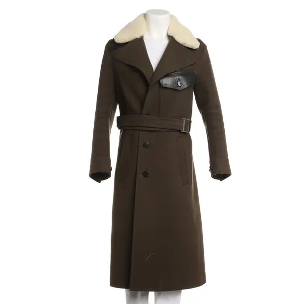 Übergangsmantel, in Grün, Wolle, Neil Barrett