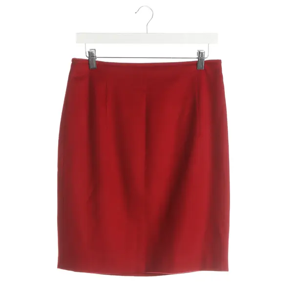 Skirt, in Red, Cashmere, Jil Sander