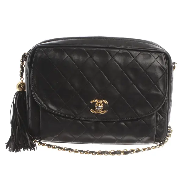 Shoulder Bag, in Brown, Leather, Chanel