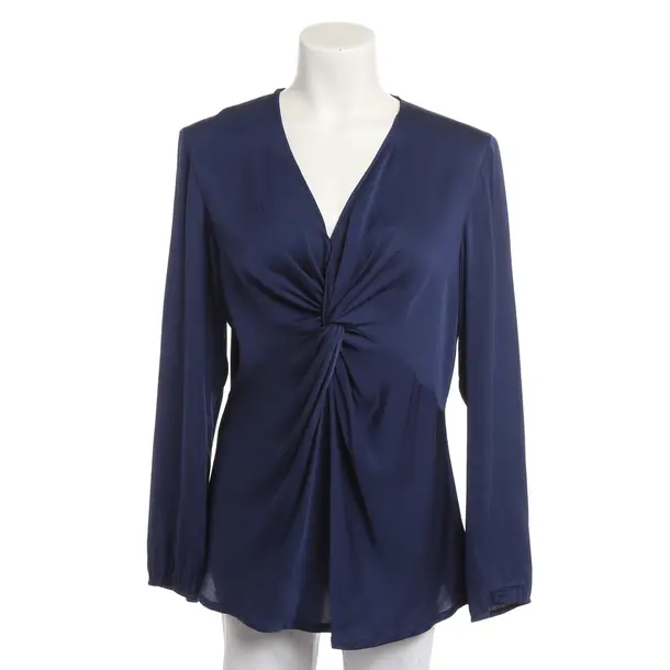 Blouse, in Blue, Silk, Repeat