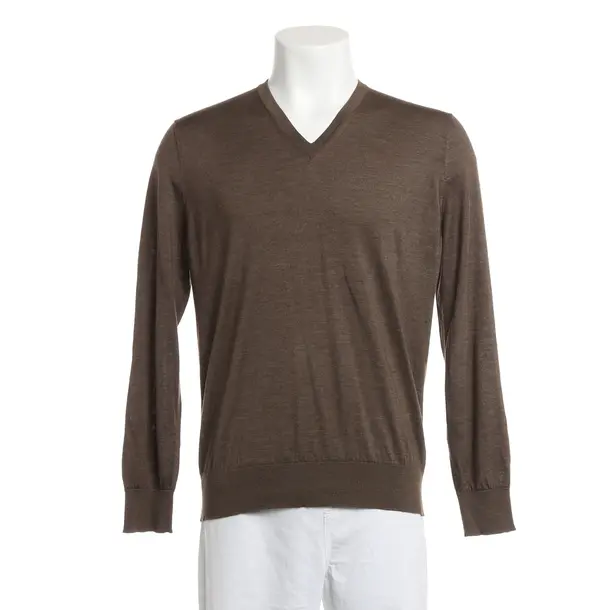 Pullover, in Braun, Kaschmir, Zegna