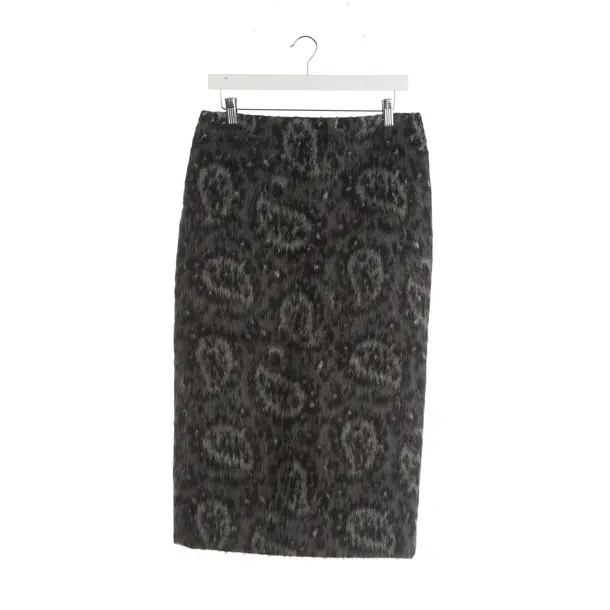 Skirt, in Dark Gray, Wool, Fendi