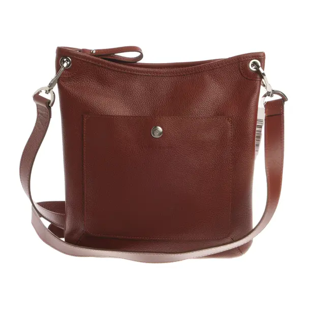 Schultertasche, in Braun, Leder, Longchamp