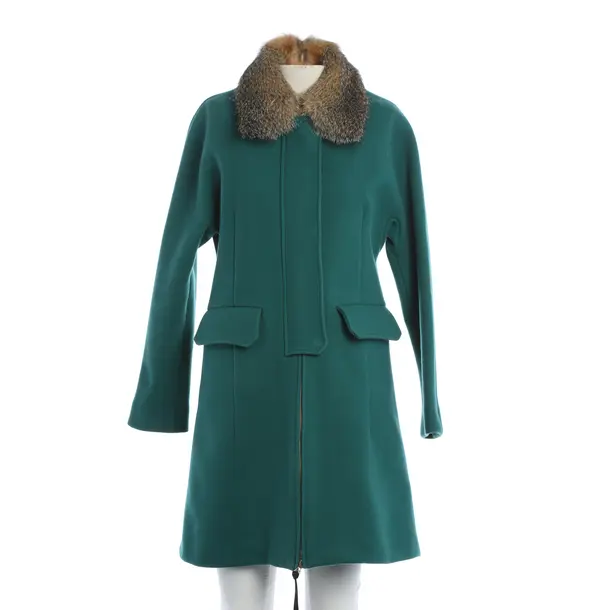 Cappotto mezza stagione, in Verde, Lana, Marni