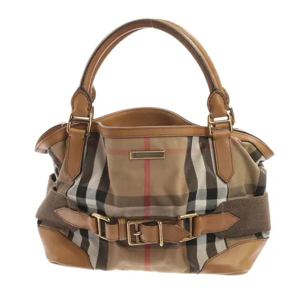 Handbag, in Multicolored, Cotton, Burberry