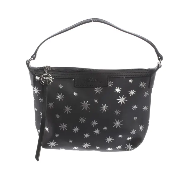 Handtasche, in Schwarz, Baumwolle, Longchamp