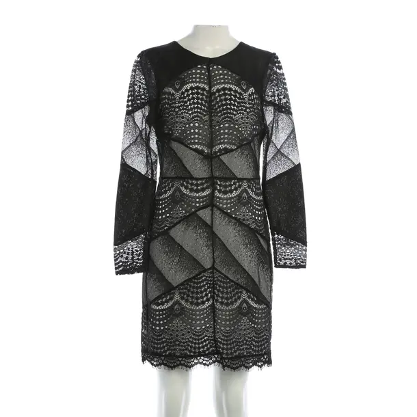 Cocktailkleid, in Schwarz, Polyester, Sandro