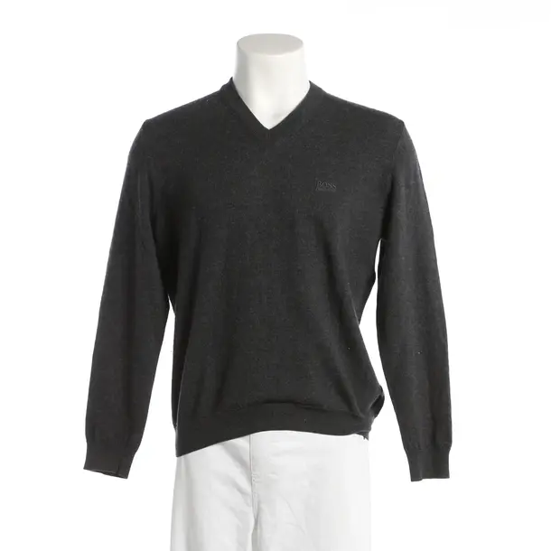 Pullover, in Grau, Wolle, Hugo Boss Black Label