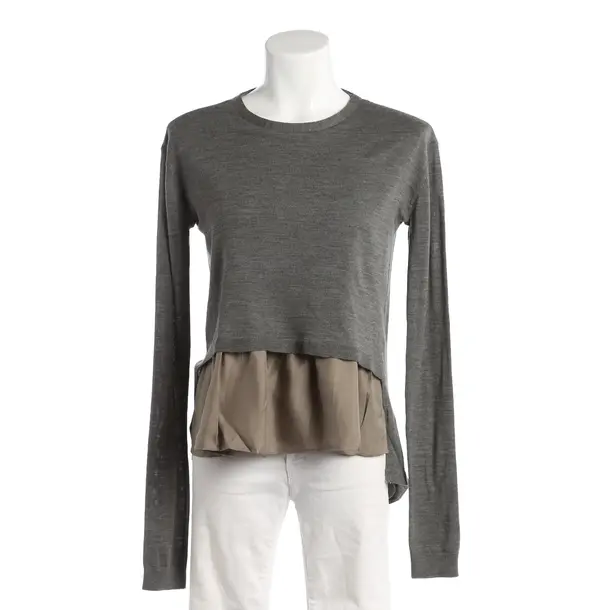 Jumper, in Gray, Cotton, Dorothee Schumacher