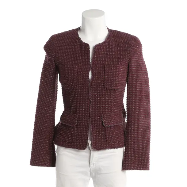 Blazer, in Bordeaux, Baumwolle, Max Mara