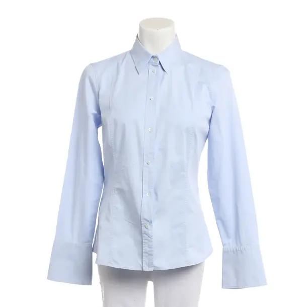 Bluse, in Hellblau, Baumwolle, Hugo Boss Black Label