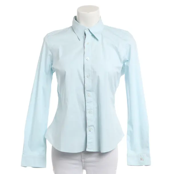 Bluse, in Hellblau, Baumwolle, Burberry London