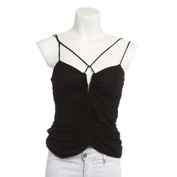Top, in Black, Polyester, Isabel Marant