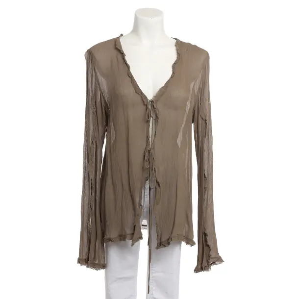 Blouse, in Olive Green, Viscose, Acne Studios