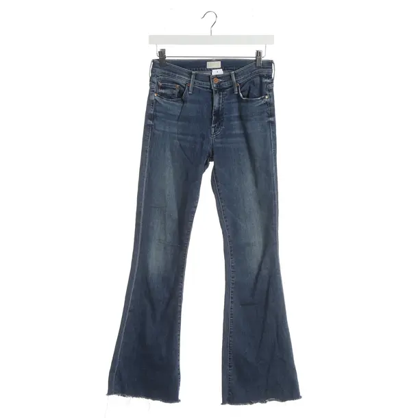 Jeans Flared, in Blau, Baumwolle, Mother