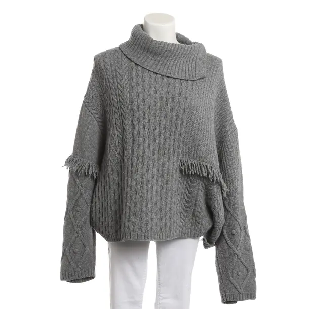 Wool Jumper, in Gray, Wool, Max Mara