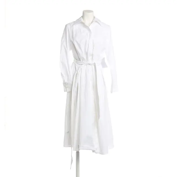 Dress, in White, Cotton, Ivy Oak