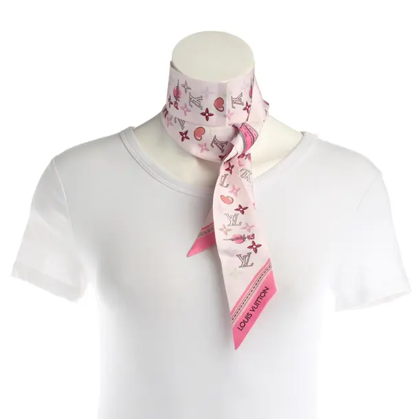 Shawl, in Multicolored, Silk, Louis Vuitton