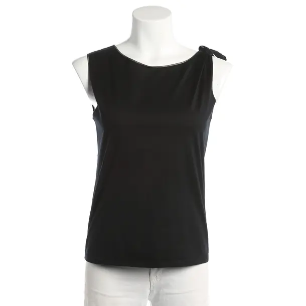 Top, in Black, Cotton, Marc Cain