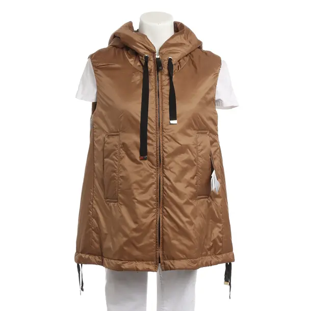 Vest, in Brown, Polyester, Max Mara