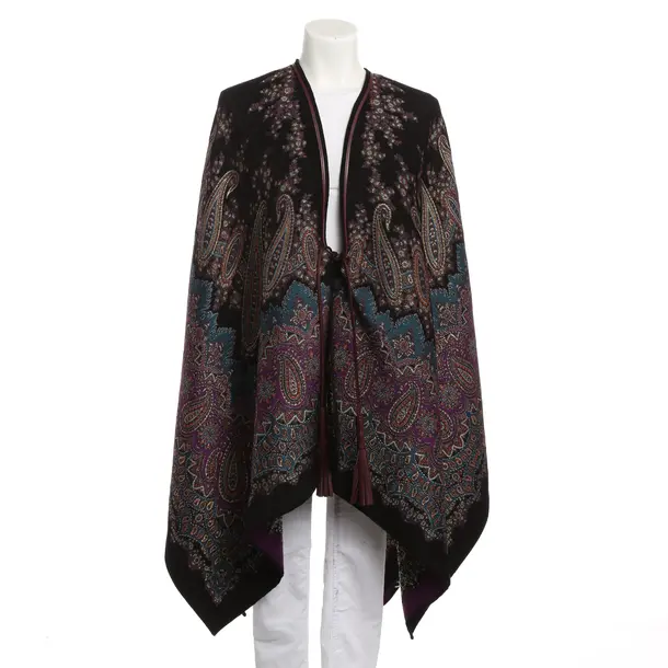 Poncho, in Light Red, Cotton, Etro