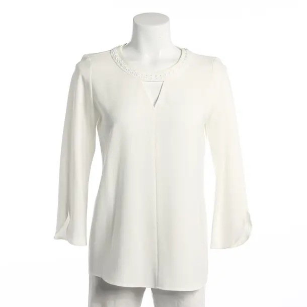Blouse, in White, Triacetate, Marc Cain
