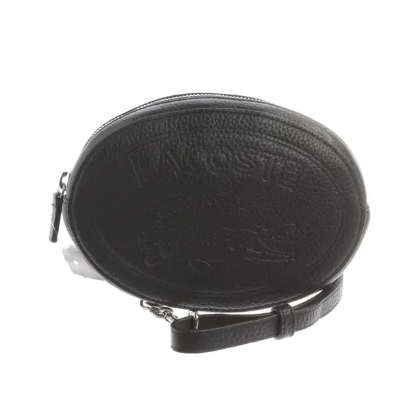 Gürteltasche, in Schwarz, Leder, Lacoste