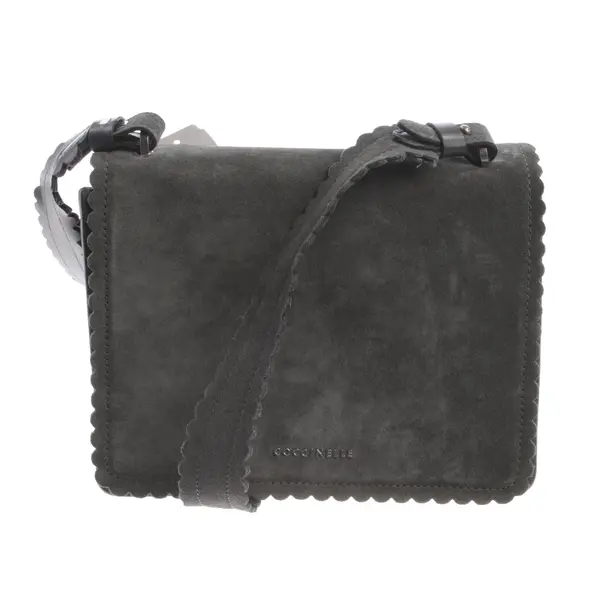 Shoulder Bag, in Gray, Leather, Coccinelle