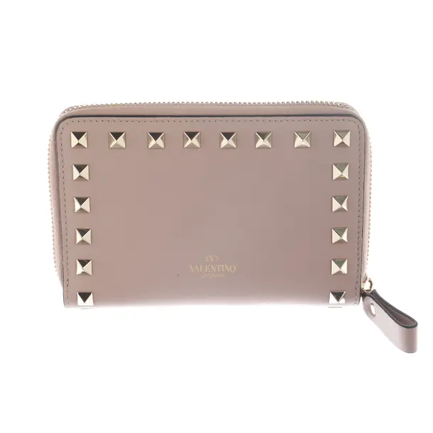 Wallet, in Brown, Leather, Valentino