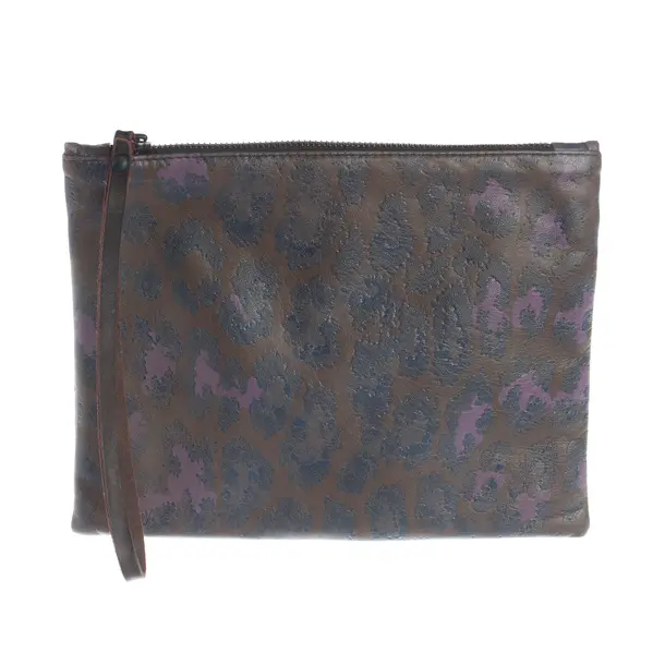 Pochette, in Multicolore, Pelle, Christopher Kane