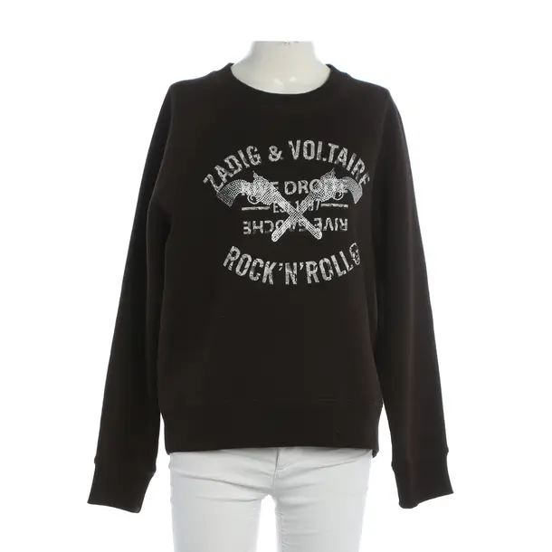 Sweatshirt, in Dark Brown, Cotton, Zadig & Voltaire