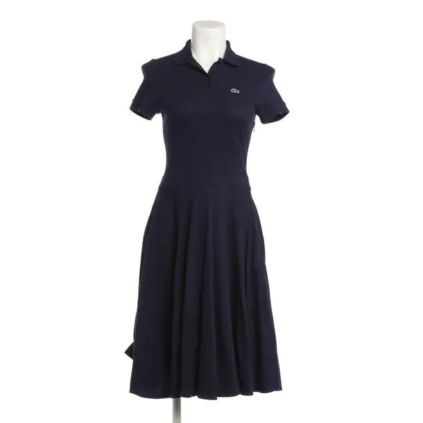 Dress, in Navy, Cotton, Lacoste