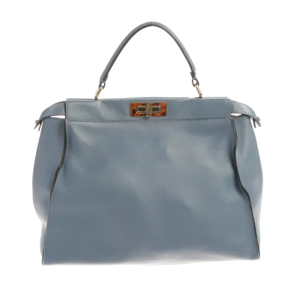 Borsetta, in Blu, Pelle, Fendi