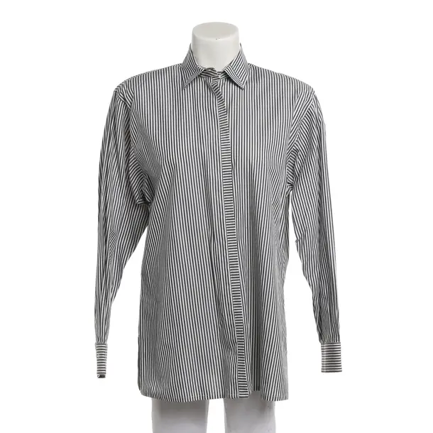 Blouse, in Gray, Cotton, Van Laack