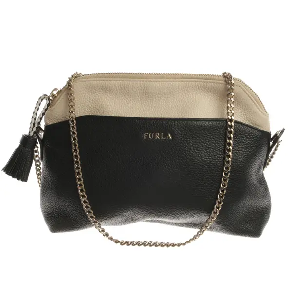 Shoulder Bag, in Beige, Leather, Furla