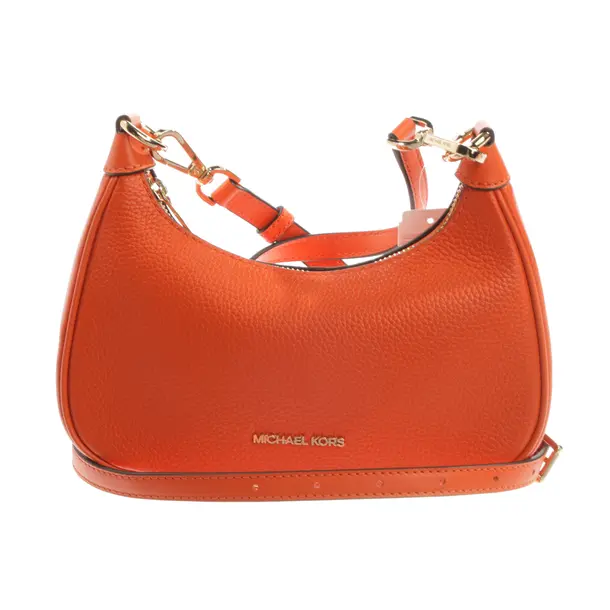 Shoulder Bag, in Orange, Leather, Michael Kors