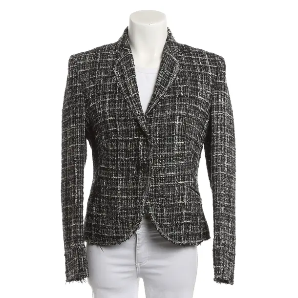 Blazer, in Black, Cotton, Windsor