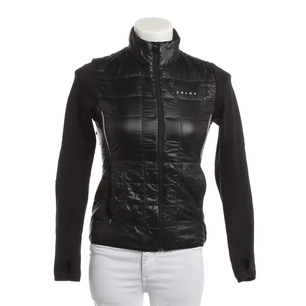 Übergangsjacke, in Schwarz, Polyester, Falke