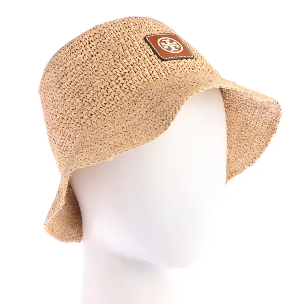 Hat, in Beige, Straw, Tory Burch