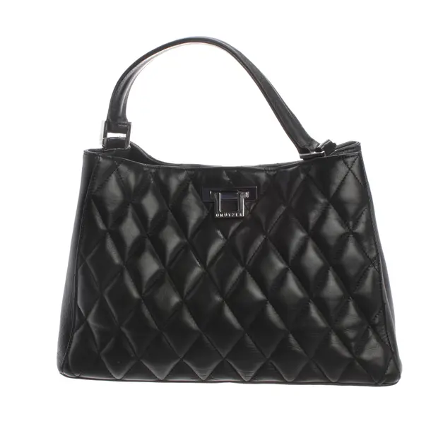 Handtasche, in Schwarz, Leder, Unützer