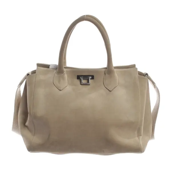 Handbag, in Beige, Leather, Unützer