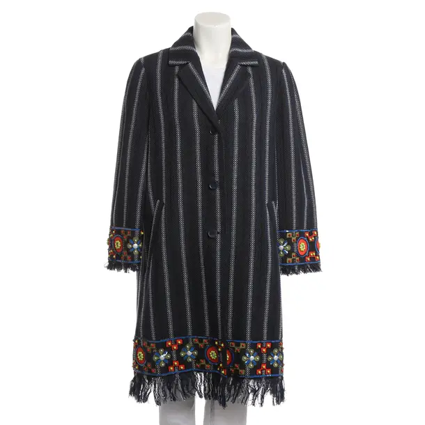 Mid-Season Coat, in Multicolored, Cotton, Tory Burch