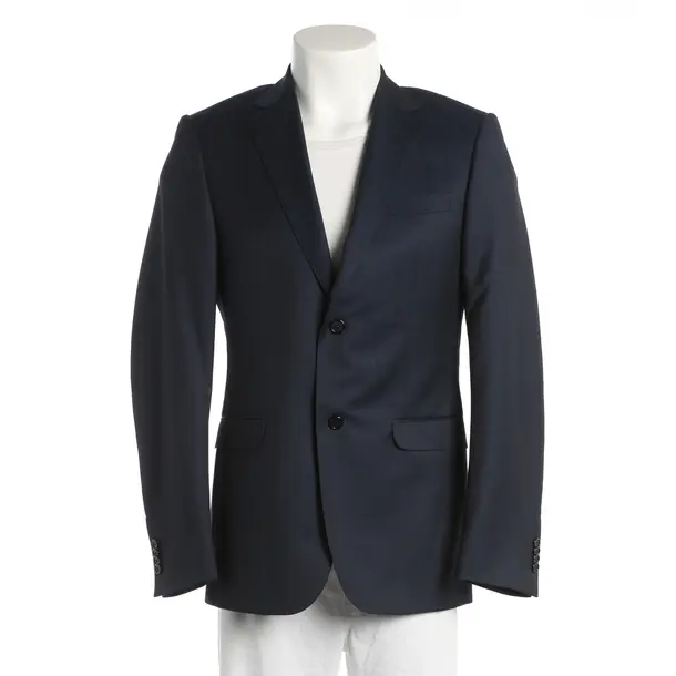 Sakko, in Navy, Wolle, Zegna