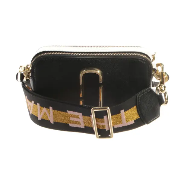 Schultertasche, in Schwarz, Leder, Marc Jacobs