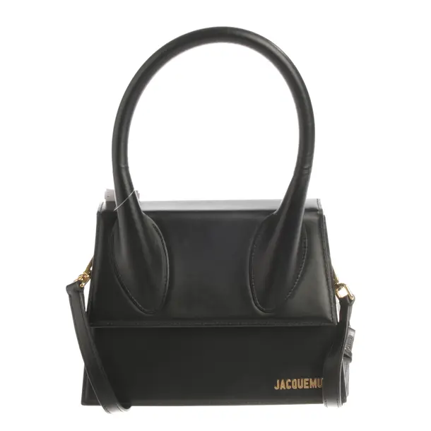 Handbag, in Black, Leather, Jacquemus